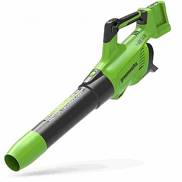 מפוח 48V עם בקרת שיוט ולחצן טורבו – גוף בלבד Greenworks