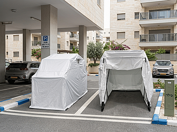 חניה מתקפלת לאופנוע