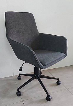 כסא אורח עם גלגלים דגם נאפולי צבעים שונים