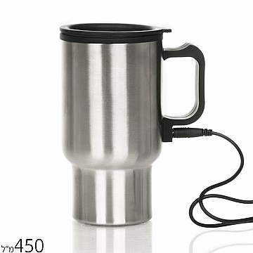 מתנה לעובדים -כוס תרמית 450 מ”ל חיבור USB(6 יחידות)