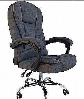 כסא מנהלים בד (גב גבוה) Boss Cotton
