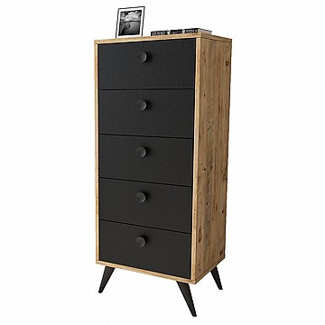 שידה 5 מגירות Daisy-tall VL70