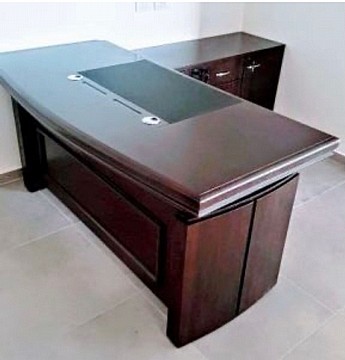 שולחן מנהל עם רתומה וונגה A-06 דגם-180X90