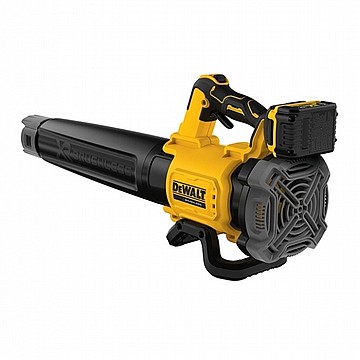 מפוח דיוולט FLEXVOLT V60 בראשלס כולל סוללה 6 אמפר ומטען