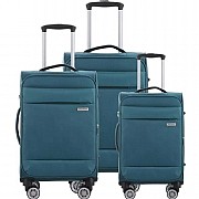 סט 3 מזוודות Swiss Voyager