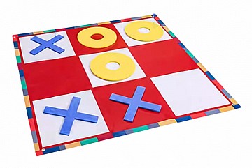 משחק איקס עיגול רצפתי ענק 120X120 ס