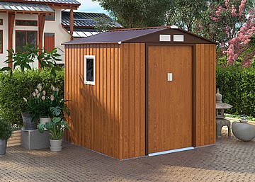 מחסן מתכת פרמיום דגם 2.13X1.91 EverGreen W76