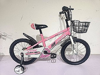 אופני ילדים קלות גודל 16 אינץ עם גלגלי עזר