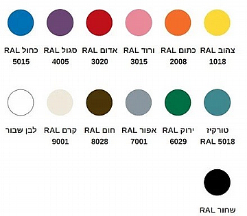 ארון משרדי/ארון בגדים מתכת 2 דלתות