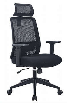 כסא מנהל גב רשת גבוה ידיות מתכווננות