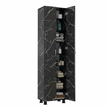 ארון שירות 8 מדפים ו2 דלתות