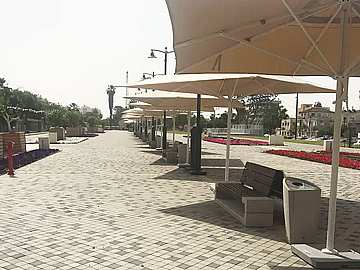 בד גג לשמשייה 3/3 מטר