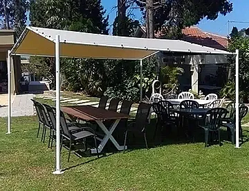 גזיבו לגינה סככה במידה 4/4 מ'