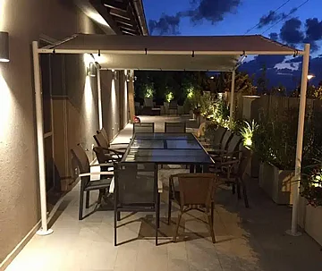 גזיבו לגינה סככה במידה 4/4 מ'