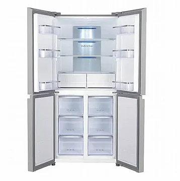 מקרר 4 דלתות 431 ליטר AI-460WE XA-EG אפור אלגנט AIWA
