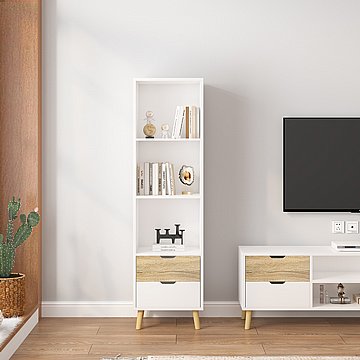 ארונית מגירות ומדפים ברוחב 48 ס