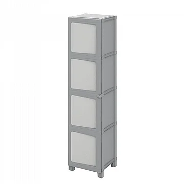 ארון שרות צר פלסטיק רוחב 45 ס