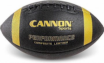 כדור פוטבול אמריקאי עור סינטטי CANNON SPORTS