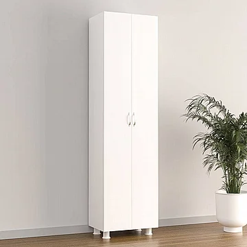 ארון איחסון 2 דלתות כולל 7 מדפים רוחב 50 ס