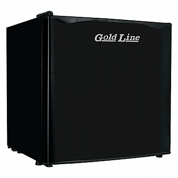 מקרר מיני בר קובייה שחור 50 ליטר GOLD LINE
