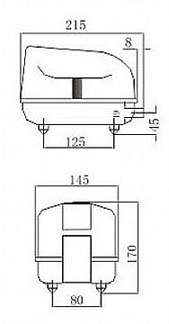 משאבת אוויר מקצועית 6 יציאות דגם LP20 RESUN