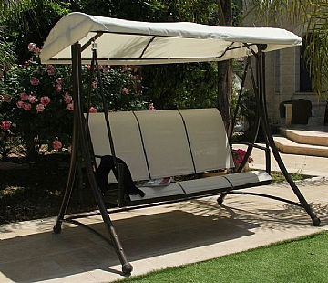 נדנדת גן מתכת דגם VENICE SWING