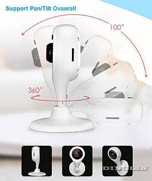 מצלמת אבטחה אלחוטית דגם HD720P