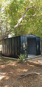 מחסן גינה מתכת במידות 3.13X2.97 דגם SPACEMAKER 1010