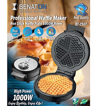מכשיר ביתי מקצועי להכנת וופל בלגי -מסדרת PRO+ BT-2507
