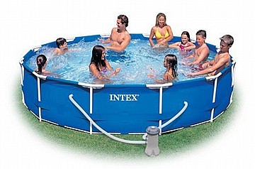 בריכת עמודים עגולה INTEX 28202C