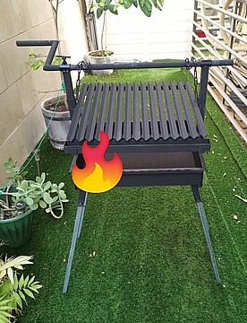 גריל אסאדו ארגנטינאי 50X40 סמ.