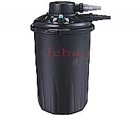 פילטר לחץ לבריכות נוי, דגים ומזרקות ג'באו JEBAO PF-30E UV 18W