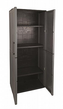 ארון שרות פלסטיק 4 מדפים