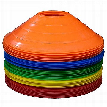 סט 50 יחידות כיפות סימון קונוס כיפה + מעמד